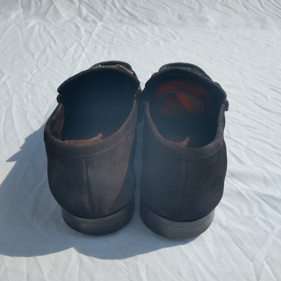 Gucci Brown Suede Bit loafers Men Size 42E 8.5 US main image 8